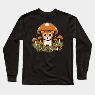 Tater Tot Cat the Fusion of Passions Design Long Sleeve T-Shirt